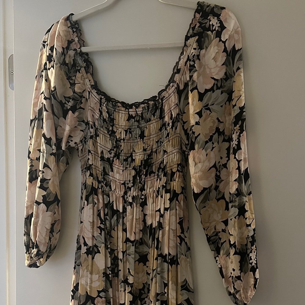 Saltwater Luxe Floral Long Sleeve Dress